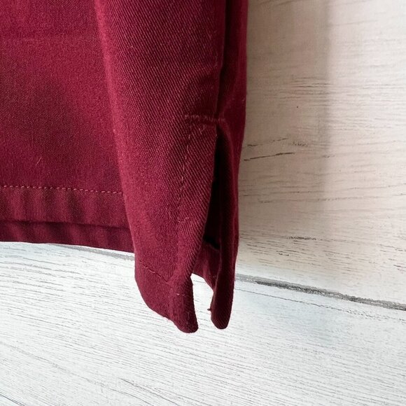 Figs Scrubs Top Womens Size XXL Burgundy Technical Collection Medical Nursing - Picture 5 of 15